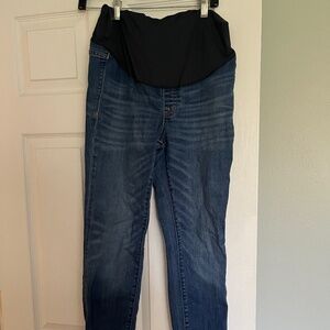 Madewell maternity skinny jeans